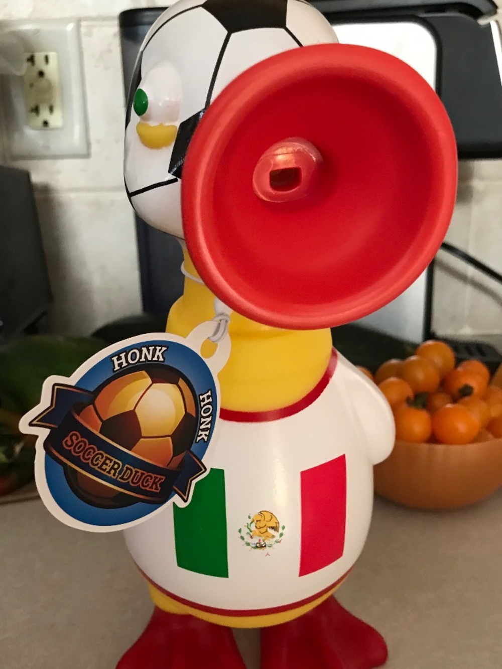 Mexico logo Soccer Football Stadium Game Horn quacking duck NEW